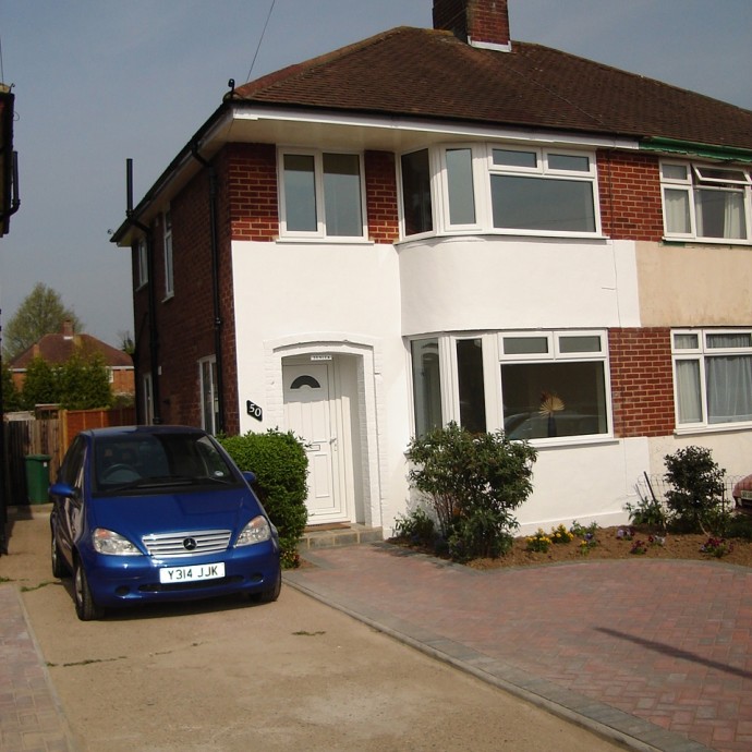 Renovation of a house in Reigate.